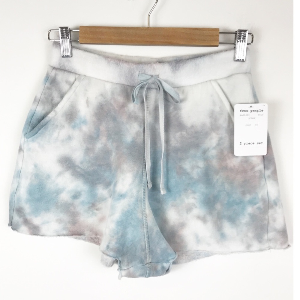 Free People Kelly Washed Set in Ocean - Picture 8 of 9